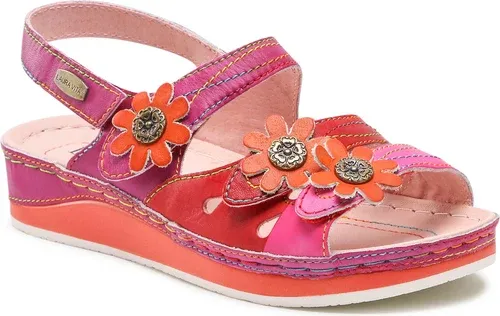 Sandále LAURA VITA - Brcuelo 201 SO150420-101 Rouge