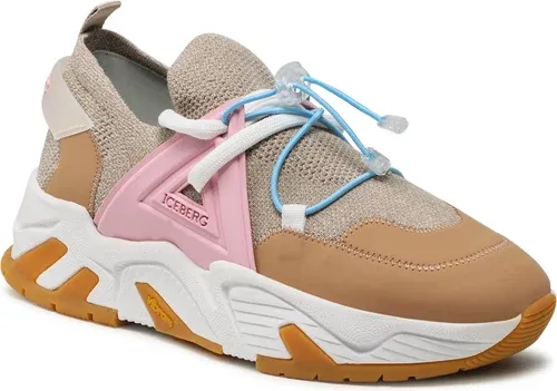 Sneakersy ICEBERG - ID191202 Beige