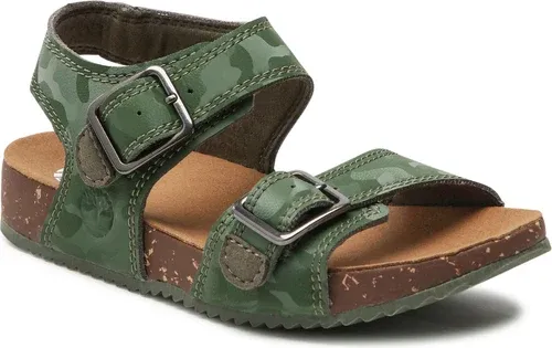 Sandále TIMBERLAND - Castle Island 2 Strap TB0A2APS9111 Md Green With Camo
