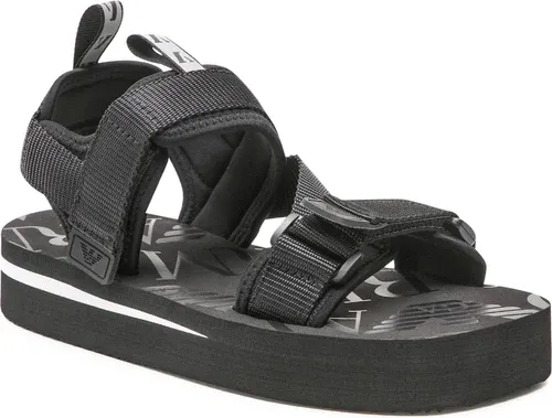 Sandále EMPORIO ARMANI - X4P113 XN170 K001 Black/Black