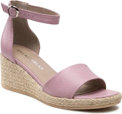 Espadrilky RYŁKO - 4RBE8_Z Różowy 1RP