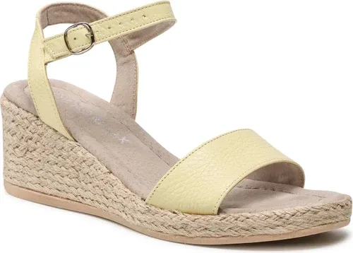 Espadrilky RYŁKO - 4RFF6_Z Żółty 8SB