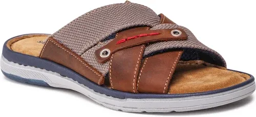 Šľapky Salamander - Nilo 31-75303-37 Cognac/Beige