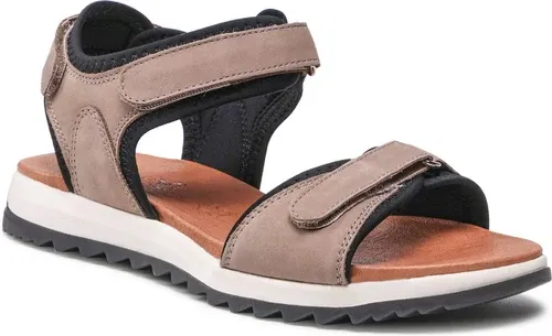 Sandále CAPRICE - 9-28711-28 Taupe Nubuc 334