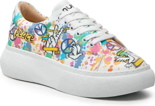 Sneakersy MUMKA - DOBLESNK21-015 Peace
