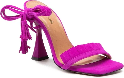 Sandále R.polański - 1324 Fuksja Zamsz