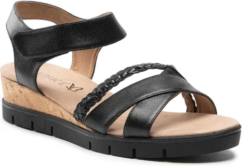 Sandále CAPRICE - 9-28709-28 Black Metallic 091