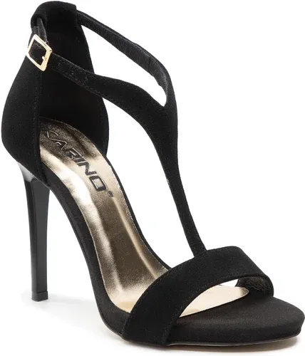 Sandále KARINO - 4173/003-P Czarny Welur