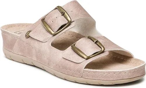 Šľapky SCHOLL - F29923 Aberdeen Med 1002 Beige