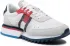 Sneakersy TOMMY JEANS - Cleat EM0EM00970 White TBR