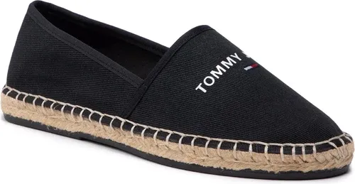 Espadrilky TOMMY JEANS - Espadrille EN0EN01815 Black BDS
