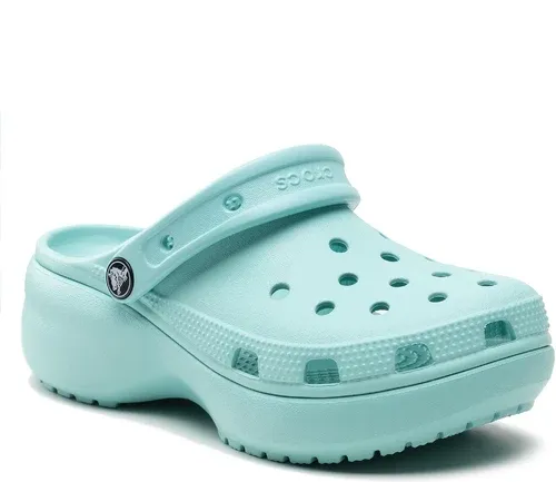 Šľapky CROCS - Classic Platform Clog 206750 Pure Water