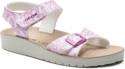 Sandále GEOX - J S.Costarei G. B J15EAB 000FC C0406 D White/Pink