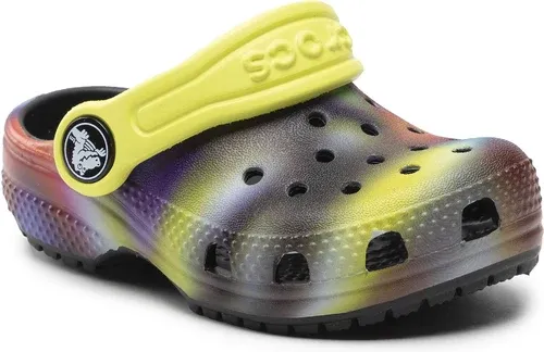 Šľapky Crocs - Classic Solarized Cgt 207588 Black/Multi