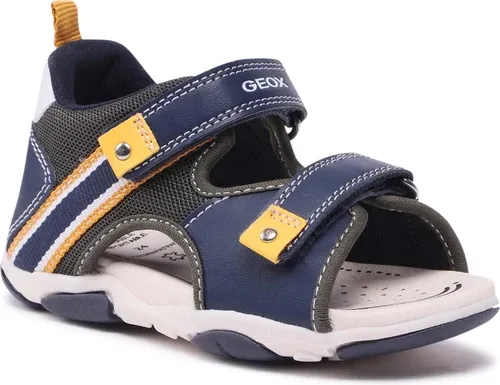 Sandále Geox - B Sand Agasim B. C B251AC 0BC14 C3X2G S Dk Green/Dk Yellow