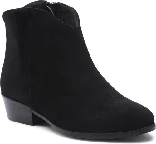 Členkové čižmy BALDACCINI - 1716500 Czarny Welur