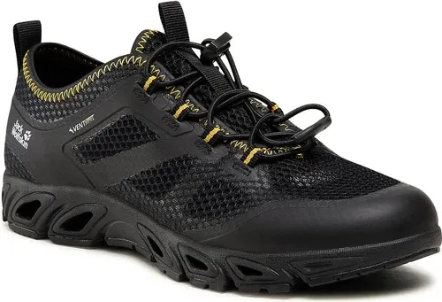 Trekingová obuv Jack Wolfskin - Breezer Vent Low M 4050131 Black/Burly Yellow Xt