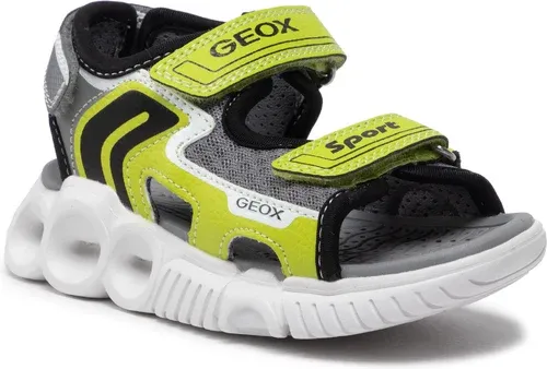 Sandále GEOX - J S. Wroom B. A J25GGA 014BU C3707 S Lime/Black