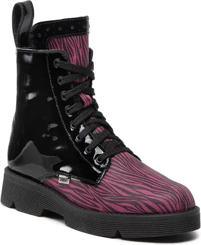 Čižmy BARTEK - 7343-KPPP Czarny/Róż