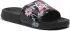 Šľapky HYPE - Script Sliders ZVLR-712 Black Mystic Flower