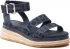 Espadrilky TOMMY HILFIGER - Tommy Webbing Low Wedge Sandal FW0FW06442 Desert Sky DW5