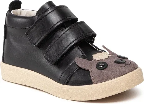 Šnurovacia obuv Mrugała - Suzie 5280/2-99 Alpaca Black