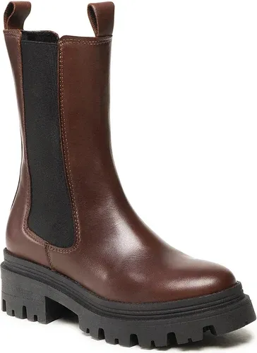 Kotníková obuv s elastickým prvkom TAMARIS - 1-25498-29 Cognac Leather 348