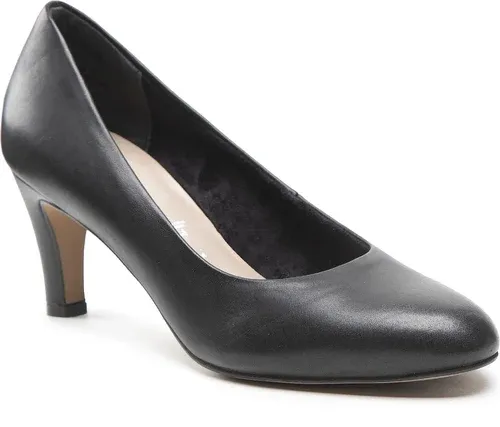Poltopánky TAMARIS - 1-22454-29 Black Leather 003