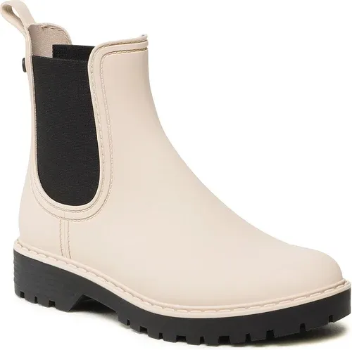 Gumáky TAMARIS - 1-25359-29 Ivory/Black