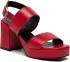Sandále Wojas - 7608055 Červená