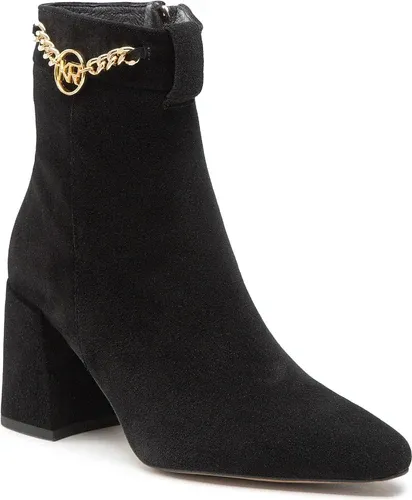 Členková obuv Karino - 4463/003-P Czarny/Welur