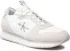 Sneakersy CALVIN KLEIN JEANS - Runner Sock Lace Up YM0YM00553 Bright White YAF