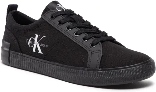Tenisky Calvin Klein Jeans - New Vulcanized Laceup Low Ess YM0YM00410 Triple Black 0GL