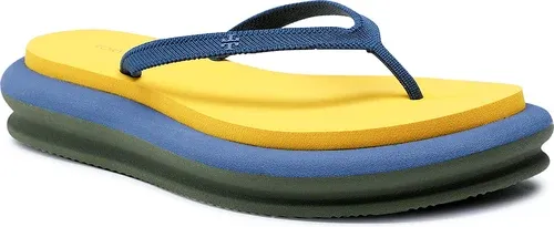 Žabky TORY BURCH - Layered Flip Flop 135005 Navy Sea/Golden Bright/navy Sea 400