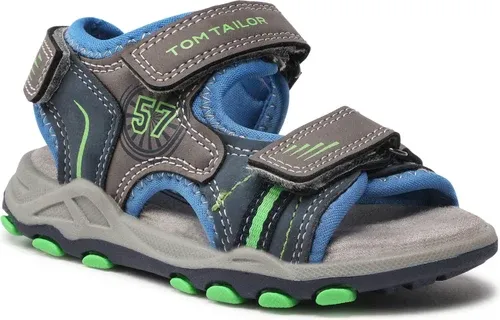 Sandále Tom Tailor - 3271102 Grey/Navy/Royal/Lime