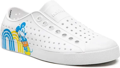 Plátenky Native - Jefferson Print 11112001-1914 Blanc Coquille/Blanc Coquille/Mickey Positif