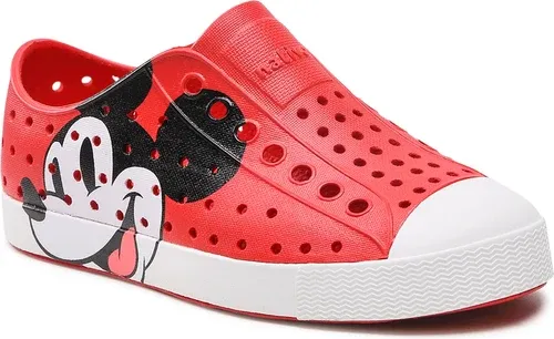 Plátenky Native - Jefferson Print 15112001-6410 Torch Red/Shell White/Classic Mickey
