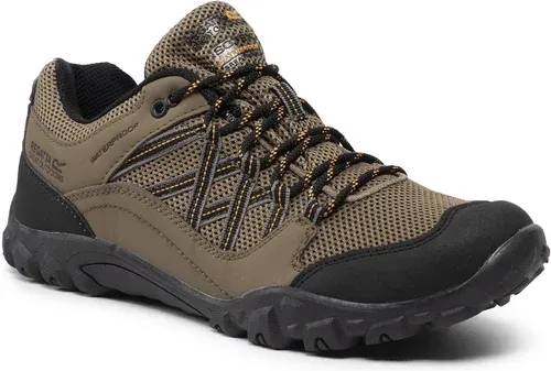 Trekingová obuv REGATTA - Edgepoint III Wp RMF617 Gold Sand/Flame Orange