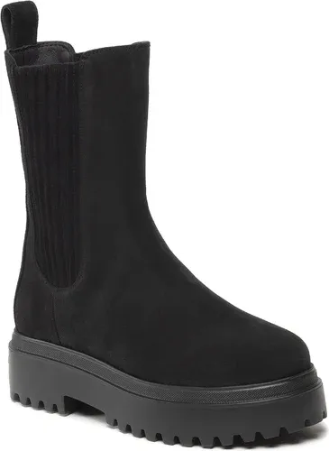 Členková obuv Le Silla - Ranger Bark 6498T020M1PPBAK001 Nero