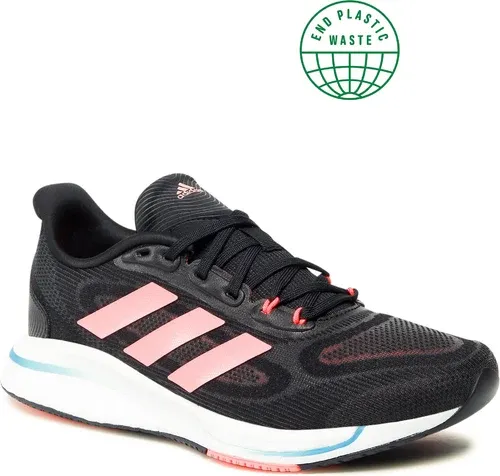 Topánky adidas - Supernova + W GX0535 Cblack/Acired/Turbo