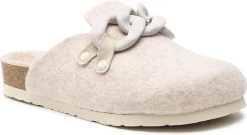 Papuče GENUINS - Lorein G104627 Felt Beige