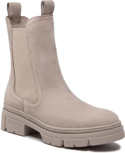 Kotníková obuv s elastickým prvkom TAMARIS - 1-25901-29 Taupe Nub.Uni 343