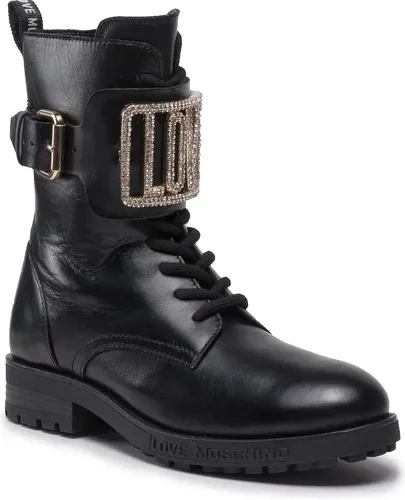 Členkové čižmy LOVE MOSCHINO - JA24224G1FIA0000 Nero