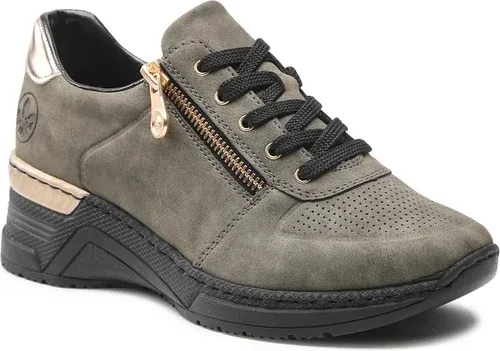 Sneakersy Rieker - N4305-54 Grün