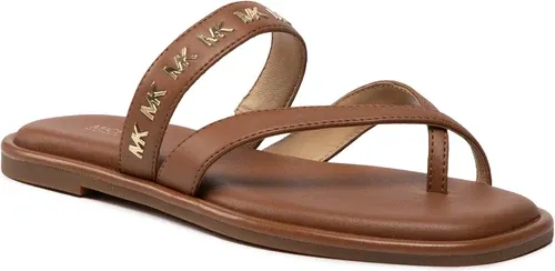 Žabky MICHAEL Michael Kors - Alba Thong Slide 40T2ALFA1L Luggage