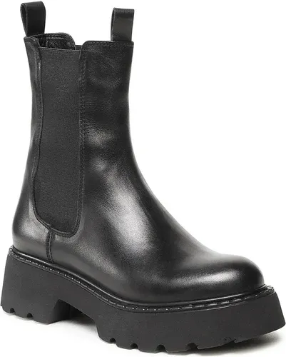 Členková obuv s elastickým prvkom Badura - 222FW67 Black