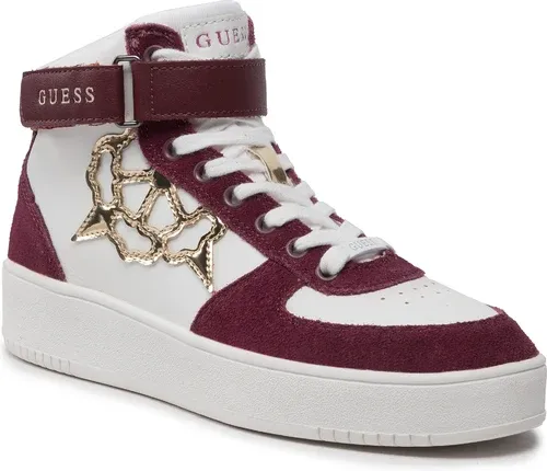 Sneakersy GUESS - Vyves FL7VYV LEA12 BURGU