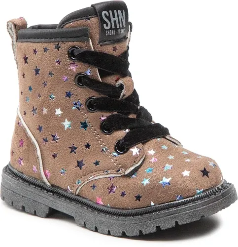 Outdoorová obuv Shone - 6372-021 Super Star Taupe