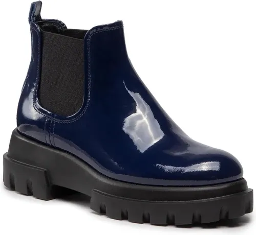 Členková obuv s elastickým prvkom AGL - Maxine Chelsea D756502PGKA001F726 Galassia/Nero
