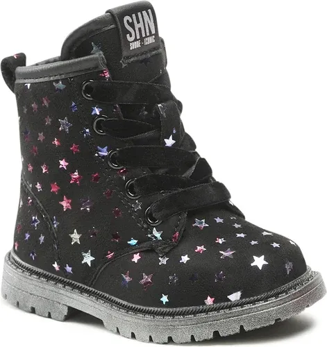 Outdoorová obuv Shone - 6372-021 Super Star Black